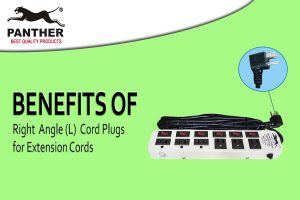 Why Right Angle L Cord Plugs are better for extension cords