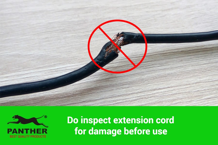7 Tips on How to Use Extension Cords Safely by a leading extension cord  manufacturer - Extension Cord, Transformer, AVR Supplier: Panther Products  Philippines