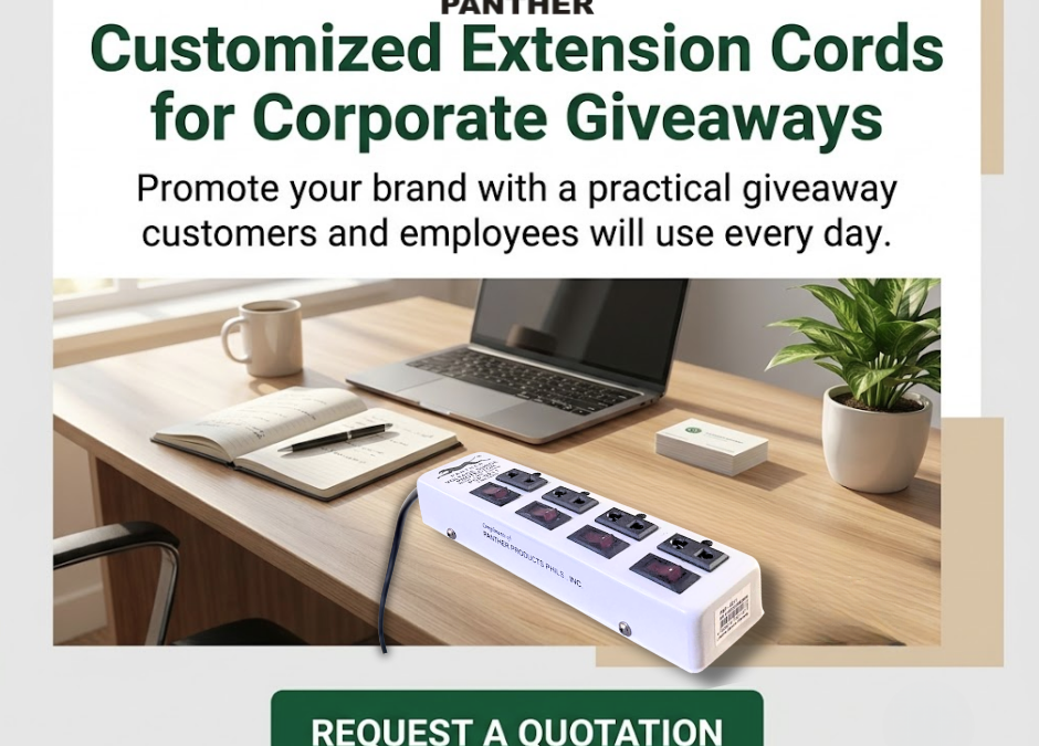 Branded Extension Cords for Corporate Giveaways