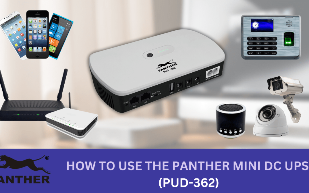 How to Use the Panther DC Uninterruptible Power Supply (PUD-362)