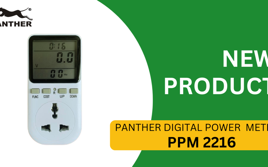 New Product Alert: PPM 2216 (Panther Digital Power Meter) – the perfect device to help you manage your power consumption