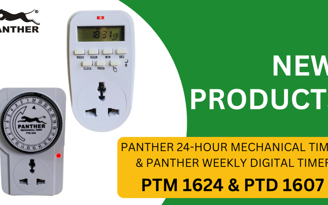 New Product Alert: Introducing the all-new Panther Timer Series (Mechanical Timer PTM-1624 and Digital Timer PTD-1607)