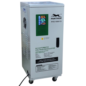 PVS 15001 D: 15000VA Servo Motor Type AVR w/ Power on Delay