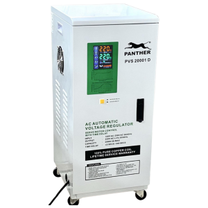 PVS 20001 D: 20000VA Servo Motor Type AVR w/ Power on Delay